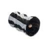 Beeztees Beeztees Nylon Speeltunnel Cruzzle -50x26 Cm - Zwart-Wit -katten benodigdheden beeztees beeztees nylon speeltunnel cruzzle 50x26 1
