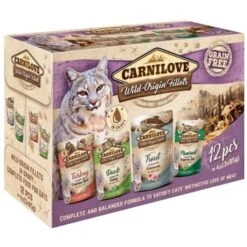 Carnilove Carnilove Cat Pouch Multipack 12 X 85 Gram