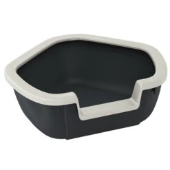 Ferplast Ferplast Open Hoektoilet Dama - 57.5x51.5x22 Cm - Verschillende Kleuren