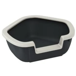 Ferplast Ferplast Open Hoektoilet Dama - 57.5x51.5x22 Cm - Verschillende Kleuren -katten benodigdheden ferplast ferplast open hoektoilet dama 575x515x22 3