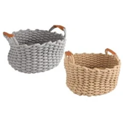 Flamingo Mand Enya Rond Met Kussen - 34x18 Cm 9 Flamingo Mand Enya Rond Met Kussen - 34x18 Cm -katten benodigdheden flamingo mand enya rond met kussen 34x18 cm 2