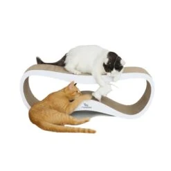 MyKotty MyKotty LUI - Krabmeubel Karton - White - 75x23x26 Cm -katten benodigdheden mykotty mykotty lui krabmeubel karton white 75x23x 2