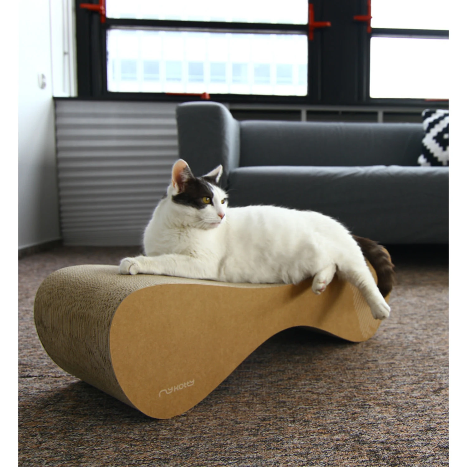 MyKotty MyKotty VIGO - Krabmeubel Karton - Brown - 71x23x21 Cm 3 MyKotty MyKotty VIGO - Krabmeubel Karton - Brown - 71x23x21 Cm