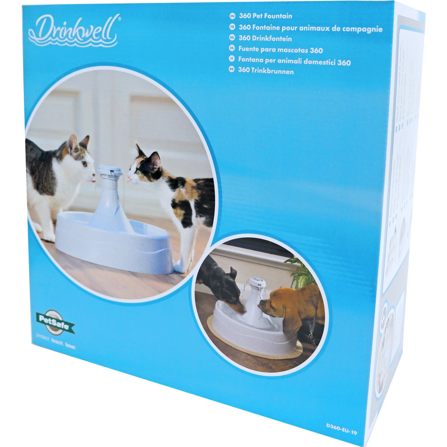 PetSafe PetSafe Drinkwell Drinkfontein 360 Rond - 3.8 Liters 3 PetSafe PetSafe Drinkwell Drinkfontein 360 Rond - 3.8 Liters