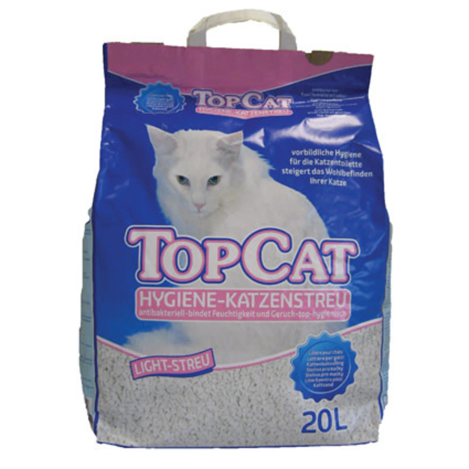 TopCat TopCat Hygiëne - 20 Liter - Absorberende Kattengrit 3 TopCat TopCat Hygiëne - 20 Liter - Absorberende Kattengrit
