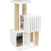 Trixie Trixie BE NORDIC Krabpaal Skadi - 62x52x114 Cm - Wit 2 Trixie Trixie BE NORDIC Krabpaal Skadi - 62x52x114 Cm - Wit -katten benodigdheden trixie trixie be nordic krabpaal skadi 62x52x114 c