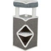 Trixie Trixie Cat Tower Arma - 54x54x98 Cm - Grijs-Wit -katten benodigdheden trixie trixie cat tower arma 54x54x98 cm grijs wit