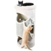 Trixie Trixie Cat Tower Gracia - 38x85 Cm - Lichtgrijs 1 Trixie Trixie Cat Tower Gracia - 38x85 Cm - Lichtgrijs -katten benodigdheden trixie trixie cat tower gracia 38x85 cm lichtgrijs