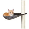 Trixie Trixie Hangmand Voor Krabpalen - Grijs - 40 Cm - Tot 4.5 Kilo -katten benodigdheden trixie trixie hangmand voor krabpalen grijs 40 cm