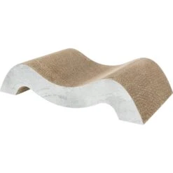 Trixie Trixie Krabkarton XXL Wave - 64x14x37 Cm -katten benodigdheden trixie trixie krabkarton xxl wave 64x14x37 cm 2