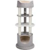 Trixie Trixie Krabpaal Lavinia - 58x138 Cm - Cappucino-Crème -katten benodigdheden trixie trixie krabpaal lavinia 58x138 cm cappucino