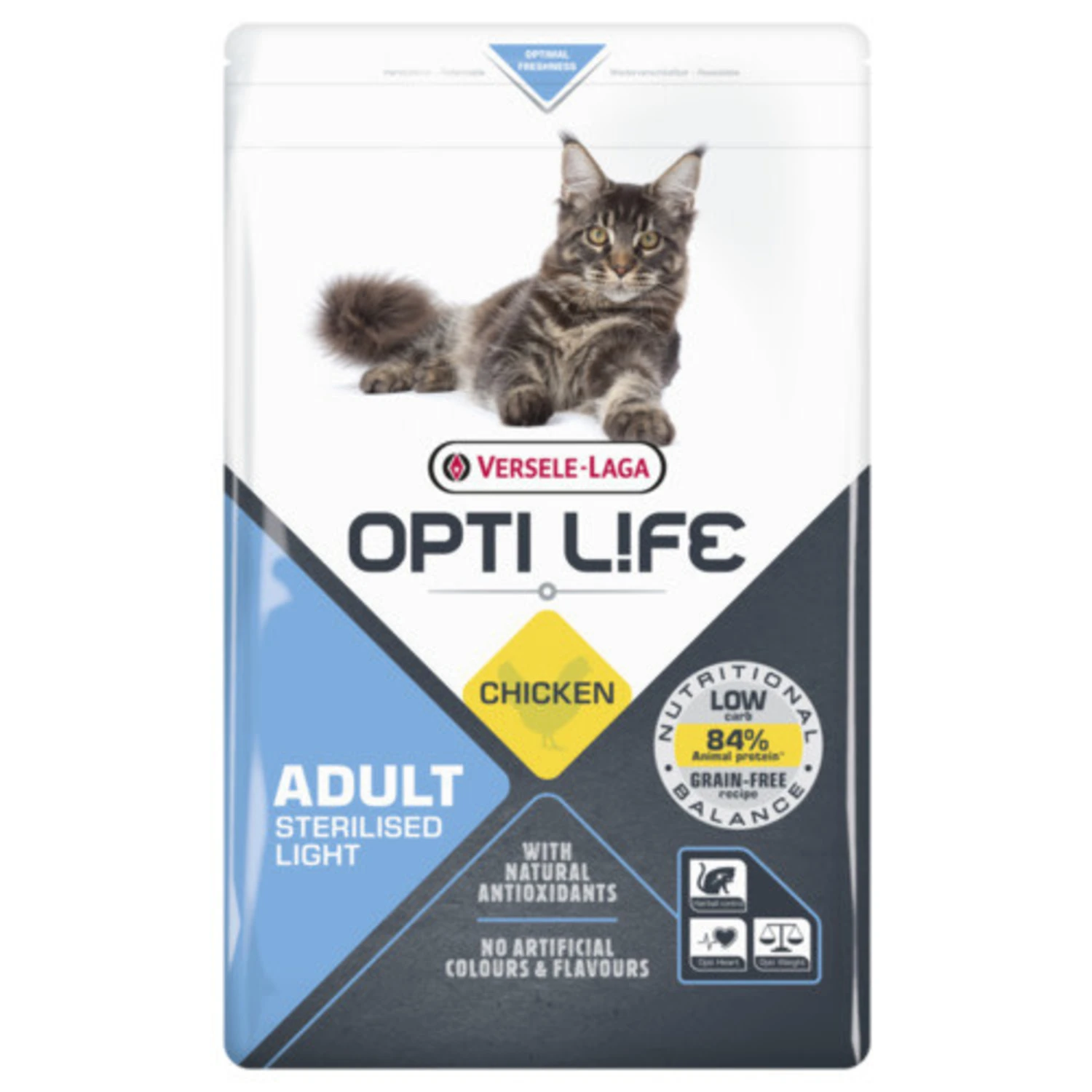 Versele-Laga Opti Life Kattenvoer - Sterilised / Light 3 Versele-Laga Opti Life Kattenvoer - Sterilised / Light