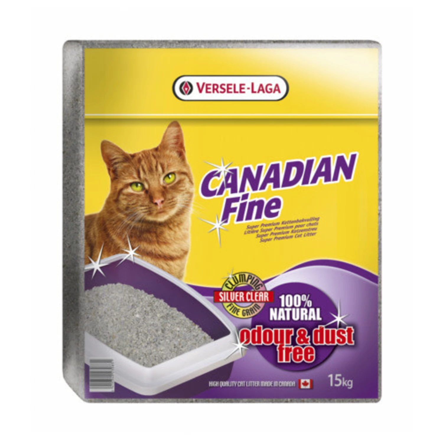 Versele-Laga Versele-Laga Canadian Fine Super Premium - 15 Kilo - Klontvormend Kattengrit 3 Versele-Laga Versele-Laga Canadian Fine Super Premium - 15 Kilo - Klontvormend Kattengrit