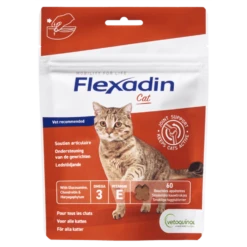 Vétoquinol Flexadin - Ondersteuning Gewrichten - Cat Chews 60 Stuks